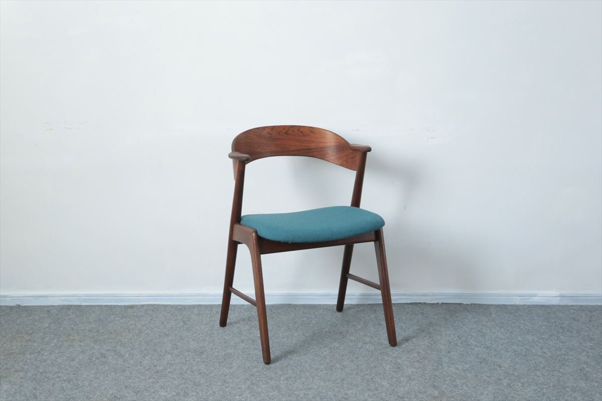 中古】 Kai Kristiansen ネイルチェア デンマーク チーク 椅子