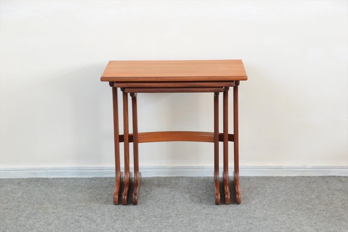 G-PLAN/ネストテーブル（チーク×アフリカンチーク）/イギリス