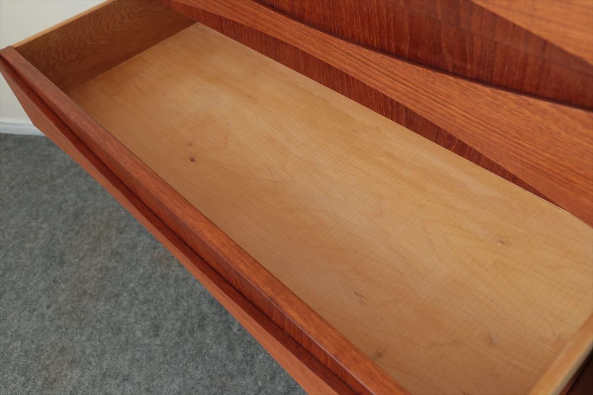 Arne Vodderアルネ・ヴォッダー/6段チェスト(チーク)/デンマーク家具