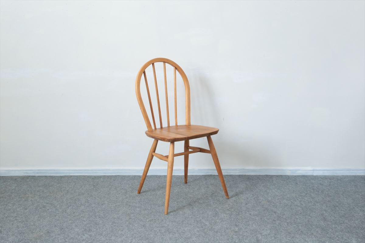 66105]Ercol シスルバックチェア エルム 英国 椅子 ヴィンテージ