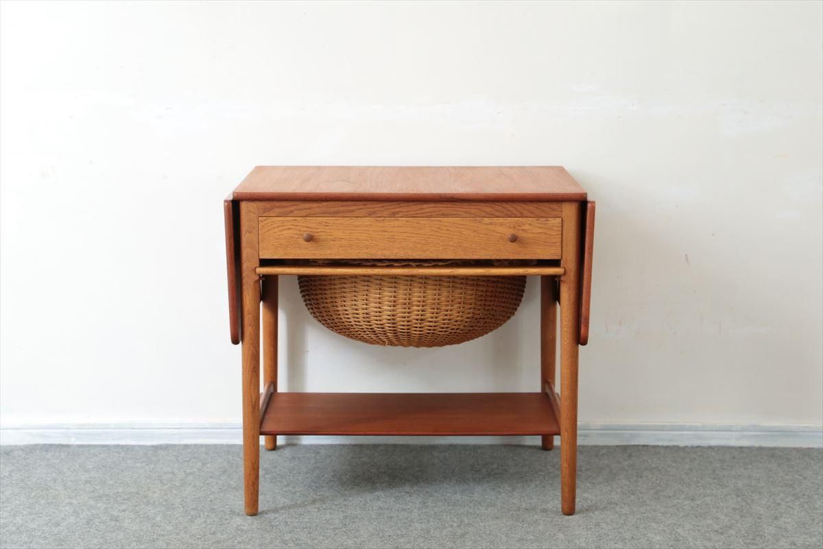 ハンス.J.ウェグナー オーク材 伸長式テーブル デンマーク 4人用 北欧 机 ハンス.J.ウェグナー オーク材 伸長式テーブル デンマーク 4人用