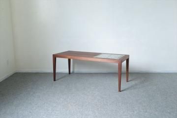 Haslev/Royal Copenhagen/タイルコーヒーテーブル「TENERA」(ローズウッド)/デンマーク家具/K222-33