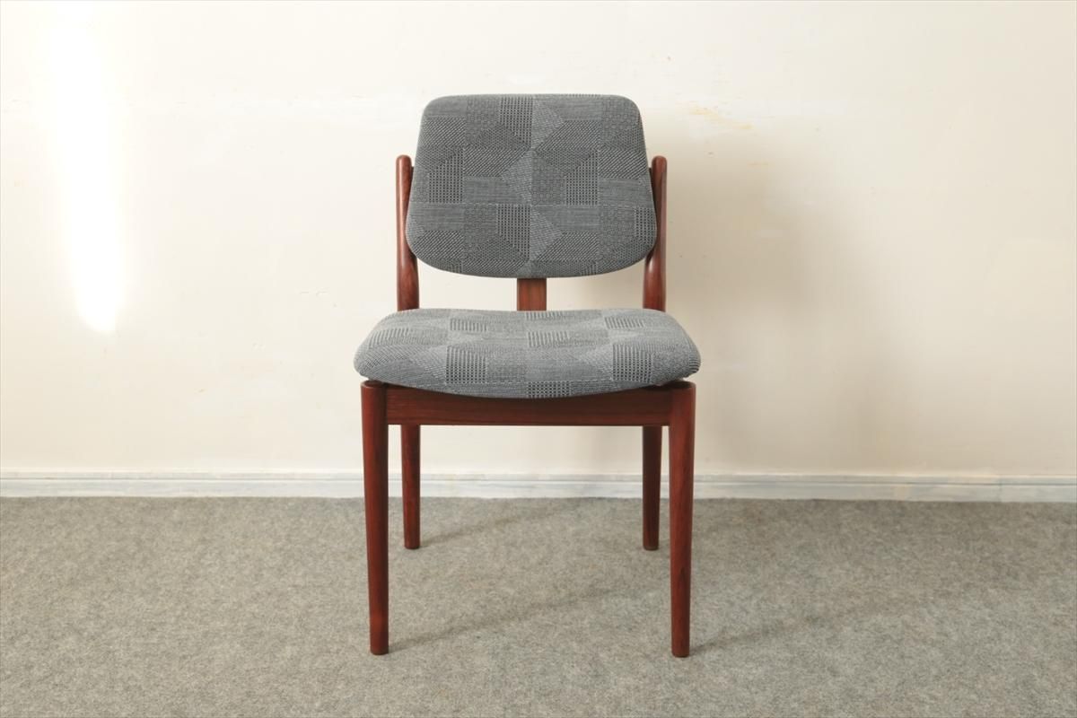 【メンテ済み美品】Arne Vodder NO.191 チェア ローズウッド材 Arne Vodderアルネ・ヴォッダー/ダイニングチェアー（ローズ