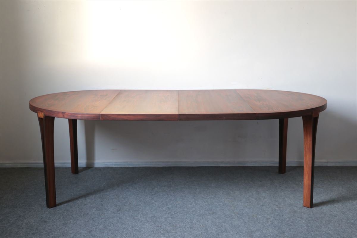 丸テーブル（ローズウッド・エクステンション・中板2枚）/120×120 