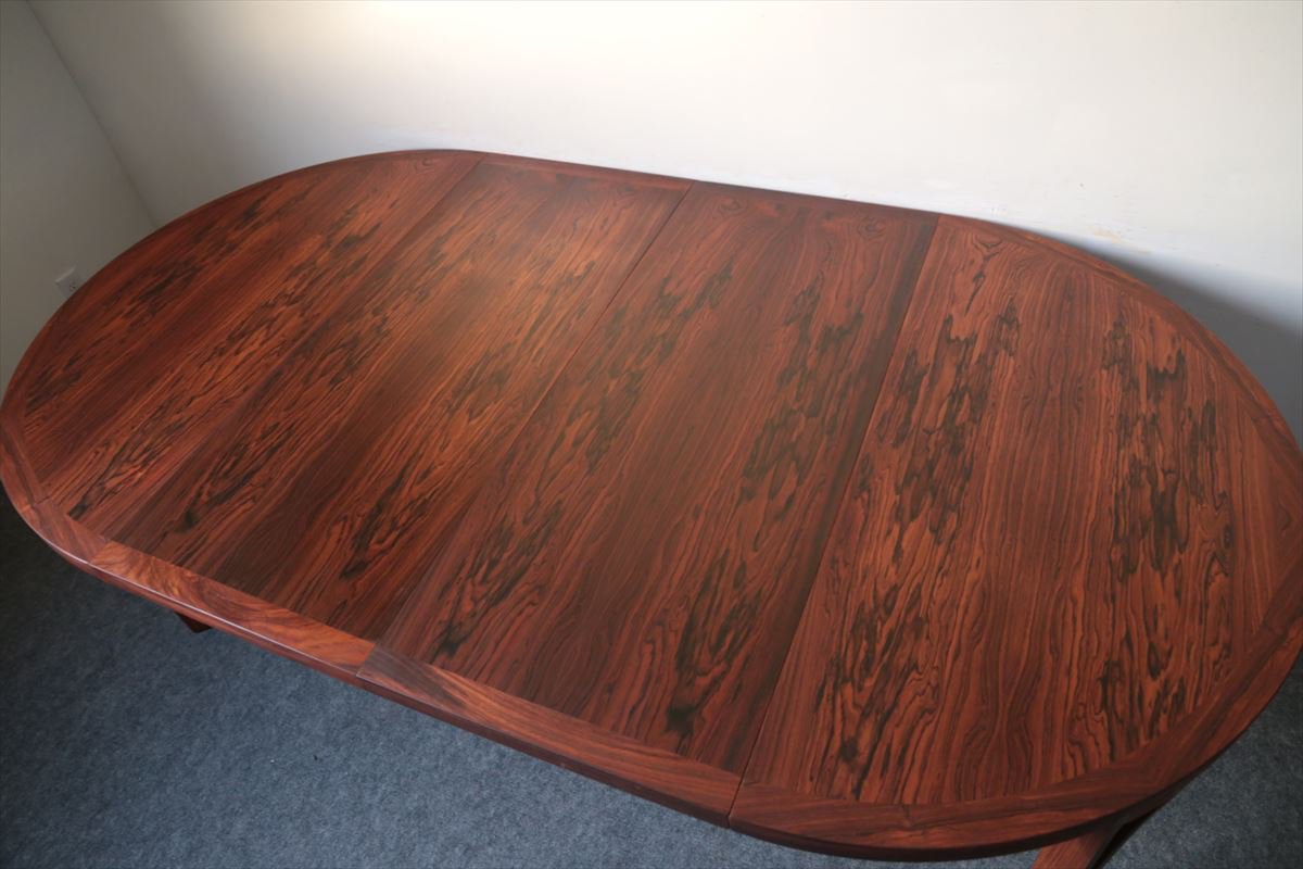 丸テーブル（ローズウッド・エクステンション・中板2枚）/120×120 