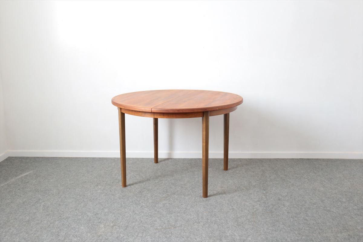 丸テーブル（ウォールナット・エクステンション・中板2枚）/111