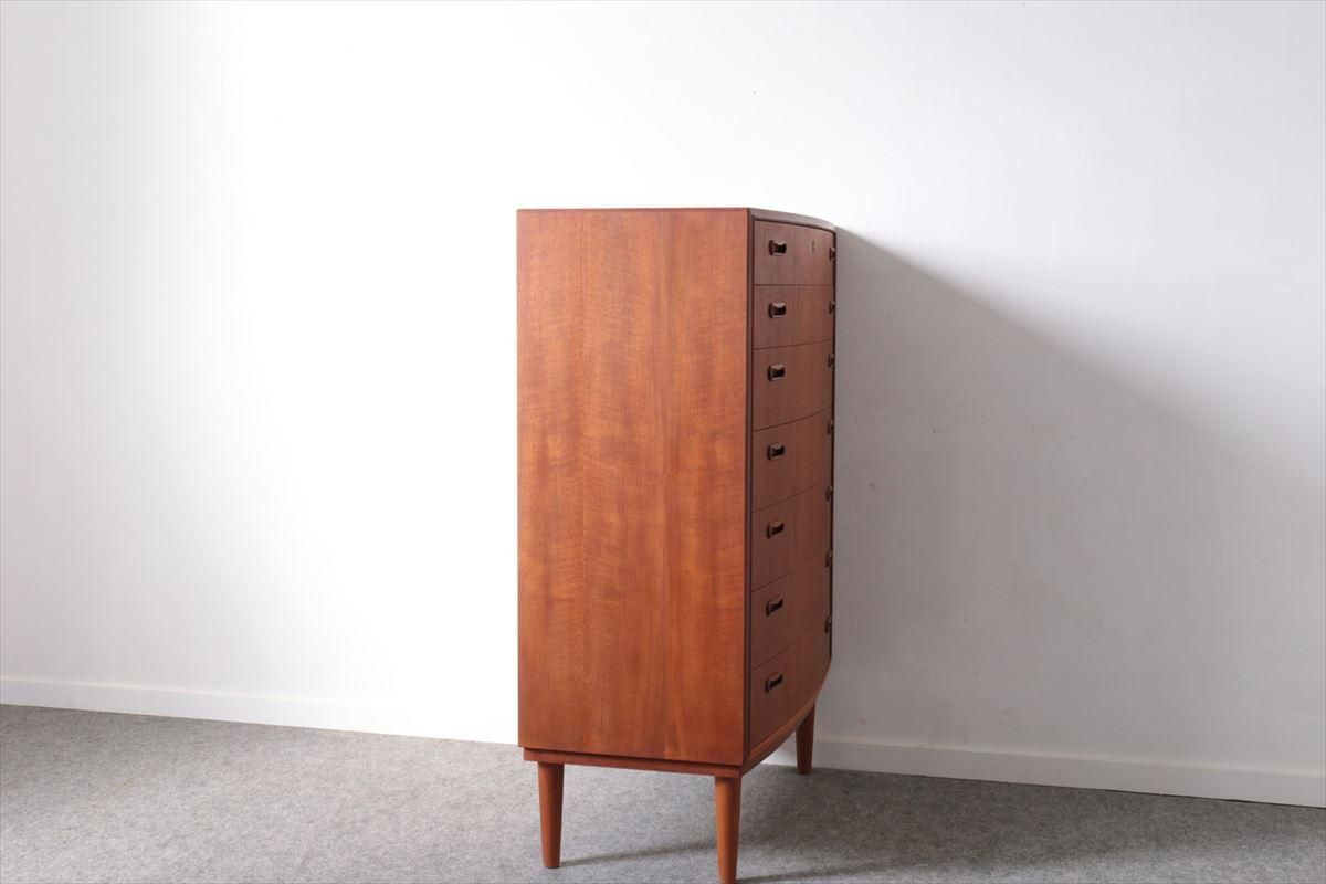 7段チェスト(チーク)/デンマーク家具/K237-111 - 北欧