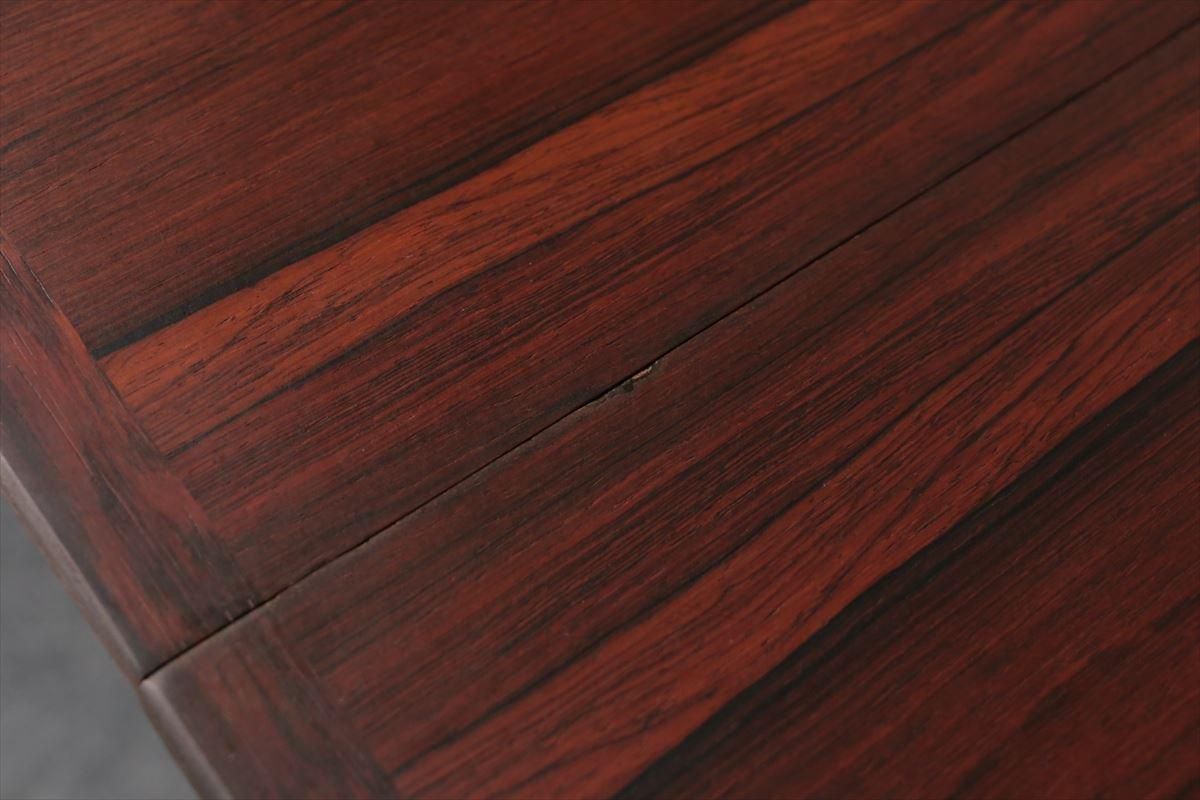 丸テーブル（ローズウッド・エクステンション・中板2枚）/120×120