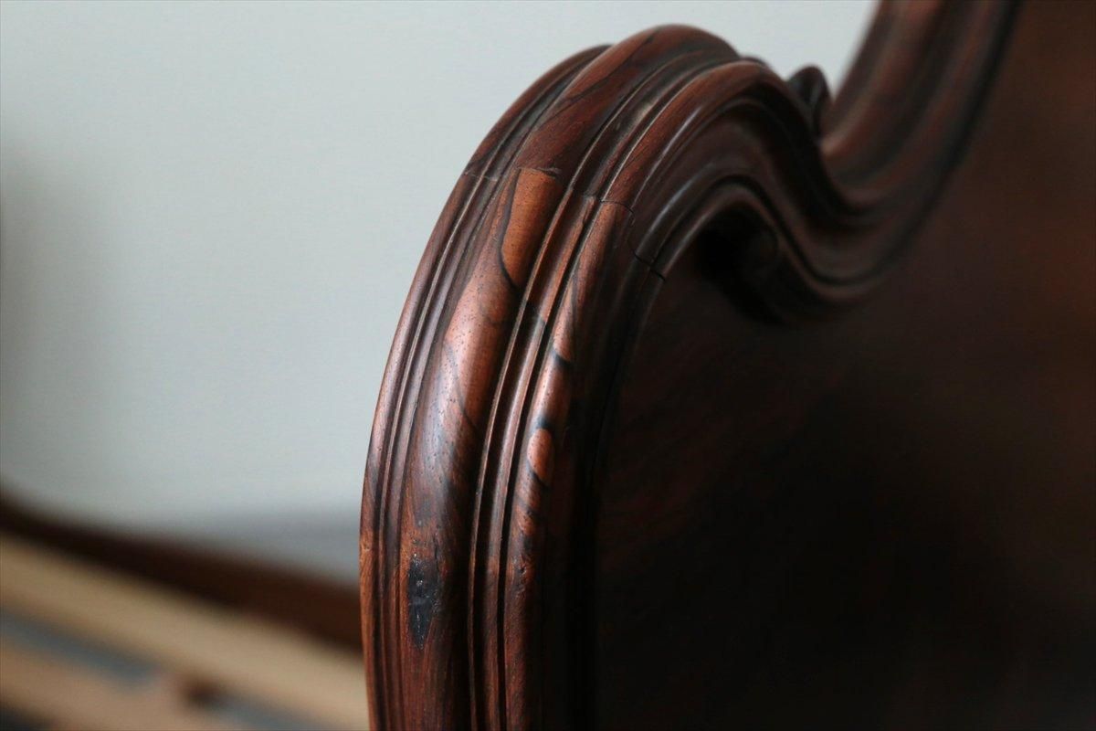 ベッドフレーム(ローズウッド)/フランス家具/EN159-47 - 北欧