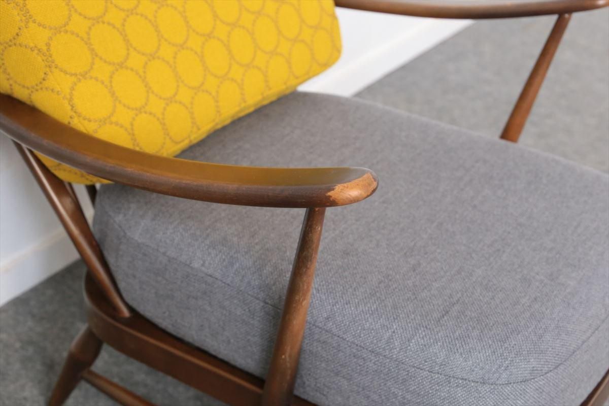 ERCOLアーコール1シーターソファチェアミナペルホネンタンバリン