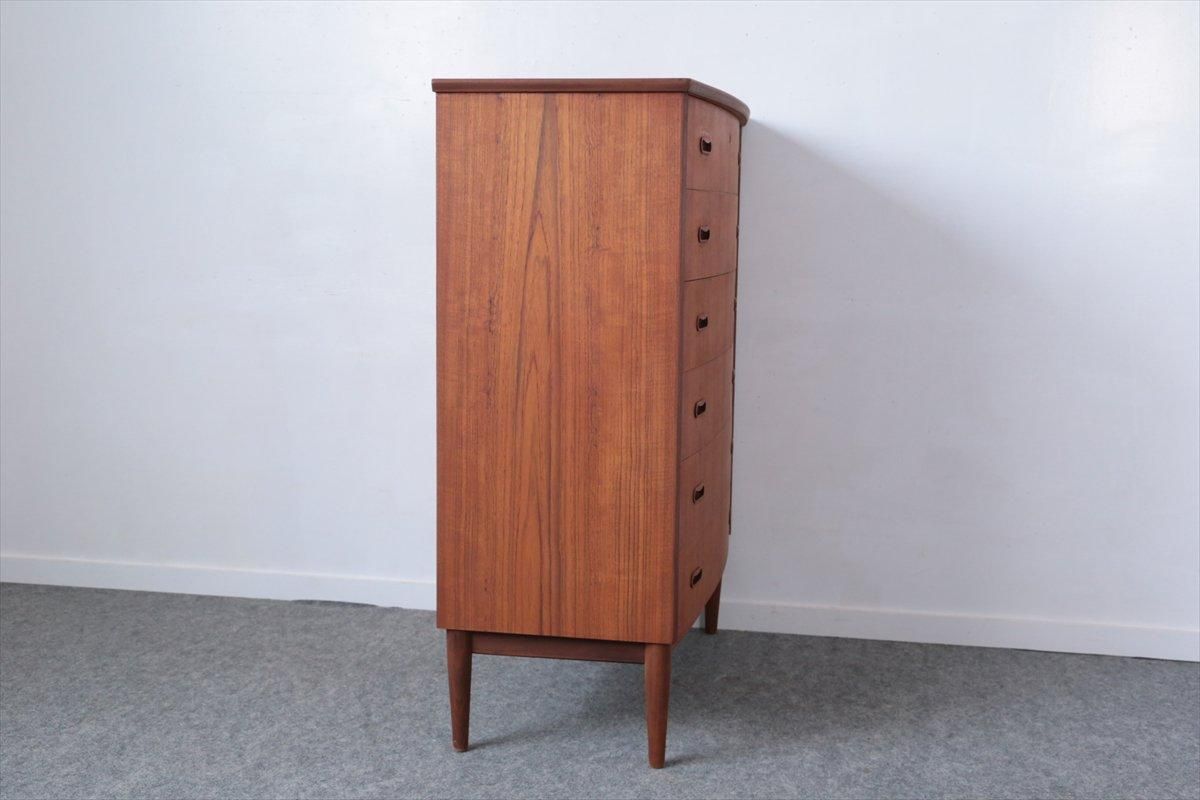 6段チェスト(チーク)/デンマーク家具/J310-25d - 北欧 6段チェスト(チーク)/デンマーク家具/J310-25d - 北欧