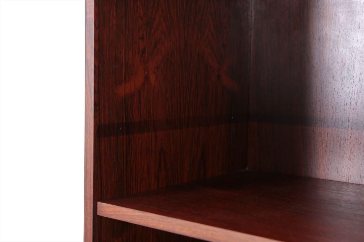 デンマーク 北欧ヴィンテージ ローズウッド シェルフ 北欧家具 飾り棚 本棚 楽天市場】北欧ビンテージ ブックシェルフ デンマーク製 ローズ