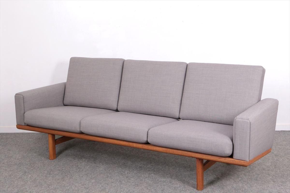 ウェグナー　ソファ　GE236 ハンス・ウェグナー GE236 ソファ オーク 北欧ビンテージ家具CLOVERKY