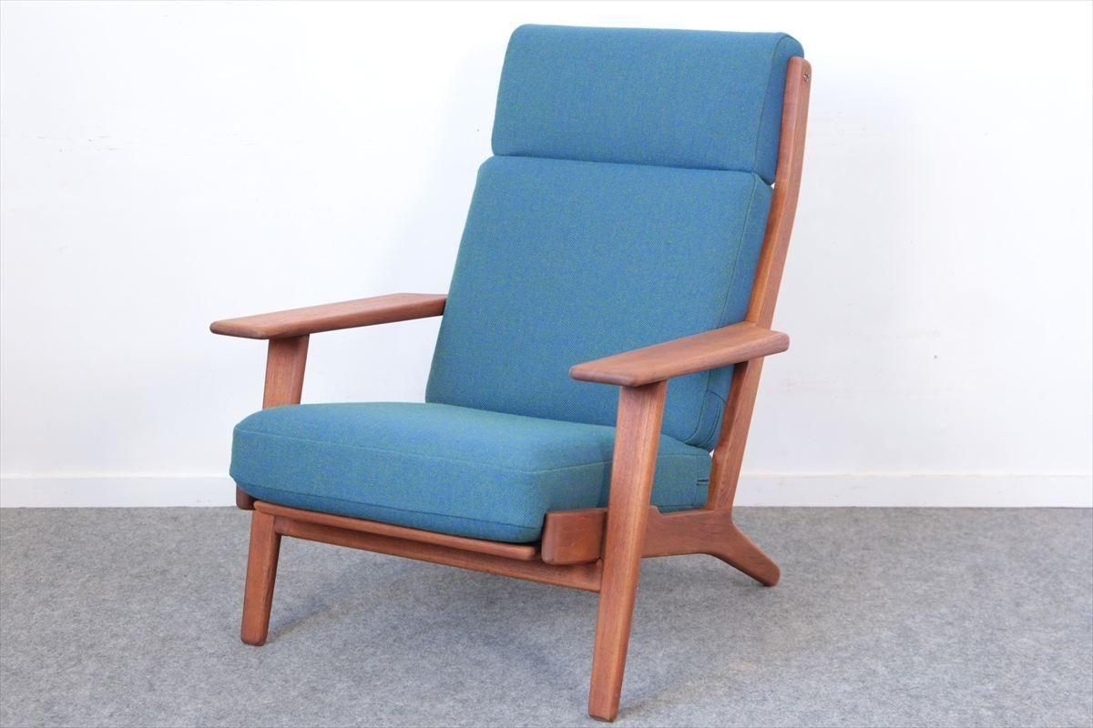 アンティークチーク ハイバックチェア Hans J.Wegnerハンス・J・ウェグナー/ハイバックチェアー