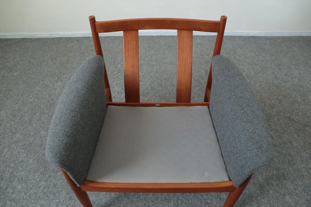 Grete Jalkグレーテ・ヤルク「model168」/ソファ(チーク・GY）/I139-43