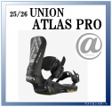 <img class='new_mark_img1' src='https://img.shop-pro.jp/img/new/icons5.gif' style='border:none;display:inline;margin:0px;padding:0px;width:auto;' />25/26 UNIONbinding ATLAS PRO METALLIC BLACK ͽ