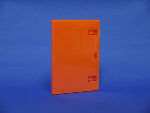 DVDケース スタンダート オレンジ @100 - 業務用DVDケース・VHSケースの小売り PLASTIC PLAZA