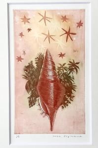 水生生物のモノクロアート作品 額50✖️60cm 水生生物のモノクロアート作品 額50✖️60cm アート アルミ