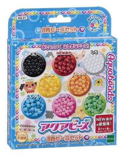 宅配便のみ アクアビーズ アクアビーズ 8色ビーズセット 新品 エポック Epoch ボードゲーム プラモデルのオンライン通販ショップ ケンビル Kenbill