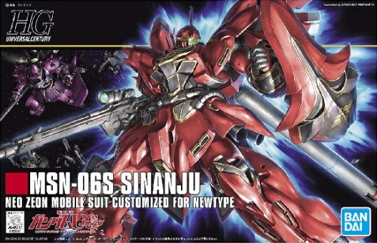 宅配便のみ】HGUC 1/144 (116)MSN-06S シナンジュ (機動戦士ガンダムUC)( -  ボードゲーム・プラモデルのオンライン通販ショップ：ケンビル[KenBill]