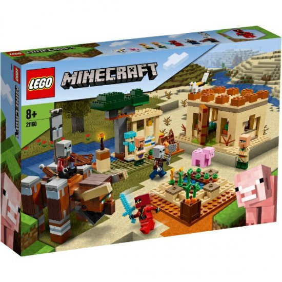 【宅配便のみ】レゴ マインクラフト イリジャーの襲撃 21160【新品】 LEGO Minecraft 知育玩具 -  ボードゲーム・プラモデルのオンライン通販ショップ：ケンビル[KenBill]