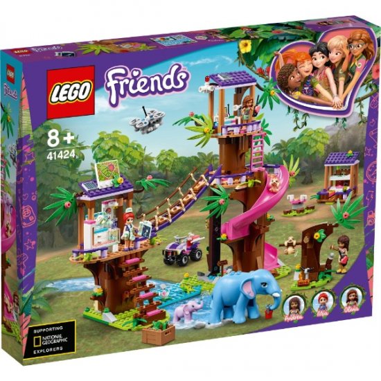 【宅配便のみ】レゴ フレンズ フレンズのジャングルレスキュー基地 41424【新品】 LEGO Friends　知育玩具 -  ボードゲーム・プラモデルのオンライン通販ショップ：ケンビル[KenBill]