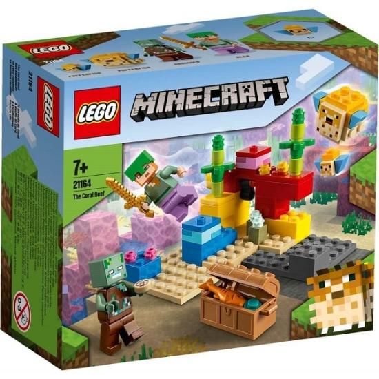 宅配便のみ レゴ マインクラフト サンゴ礁 新品 Lego Minecraft 知育玩具 ボードゲーム プラモデルのオンライン通販ショップ ケンビル Kenbill