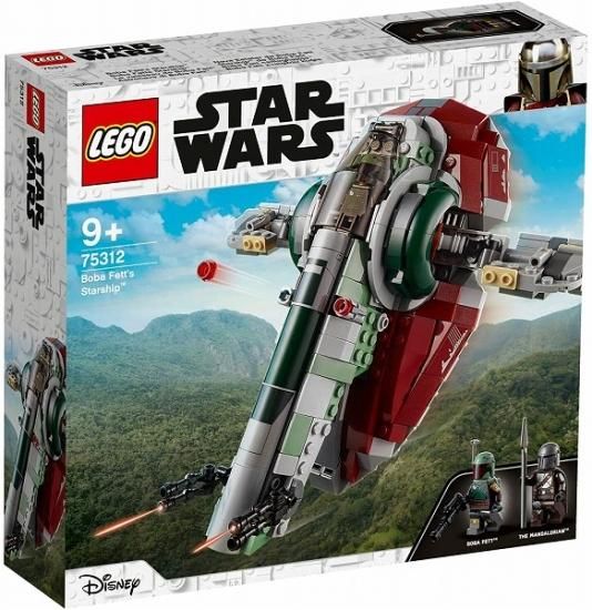 【宅配便のみ】レゴ スター・ウォーズ ボバ・フェットの宇宙船(TM) 75312【新品】 LEGO -  ボードゲーム・プラモデルのオンライン通販ショップ：ケンビル[KenBill]