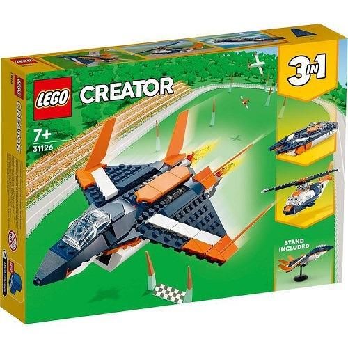 宅配便のみ】レゴ クリエイター 超音速ジェット 31126【新品】 LEGO 知育玩具 -  ボードゲーム・プラモデルのオンライン通販ショップ：ケンビル[KenBill]