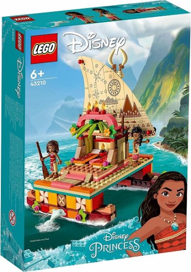 宅配便のみ】レゴ ディズニープリンセス モアナと 冒険のボート 43210【新品】 LEGO Disney 姫 -
