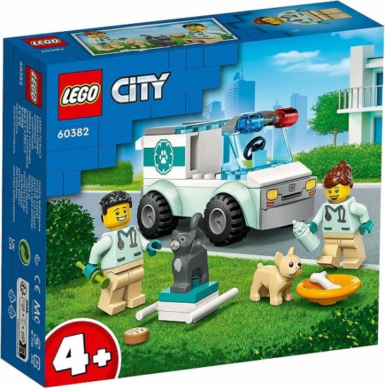 宅配便のみ】レゴ シティ どうぶつ救急車 60382【新品】 LEGO 知育玩具