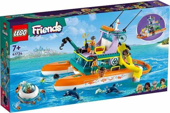 【宅配便のみ】レゴ フレンズ 海上レスキューボート 41734【新品】 LEGO Friends　知育玩具 -  ボードゲーム・プラモデルのオンライン通販ショップ：ケンビル[KenBill]