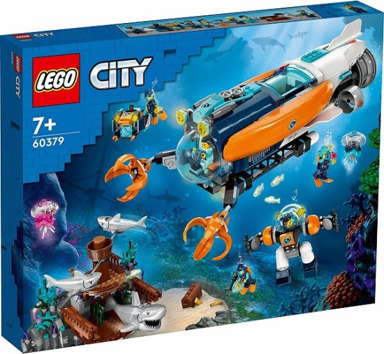 宅配便のみ】レゴ シティ 深海探査艇 60379【新品】 LEGO 知育玩具