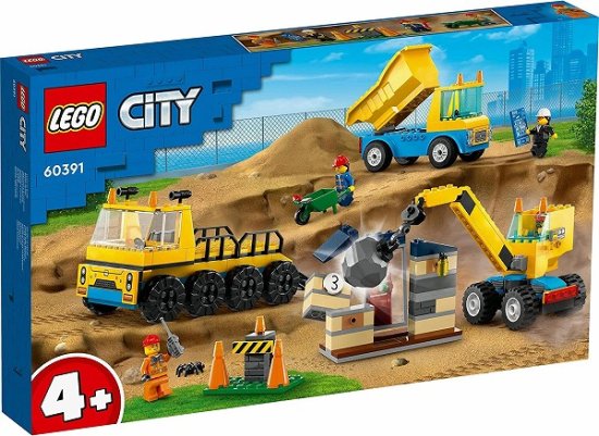 【宅配便のみ】レゴ シティ トラックと鉄球クレーン車 60391【新品】 LEGO　知育玩具 -  ボードゲーム・プラモデルのオンライン通販ショップ：ケンビル[KenBill]