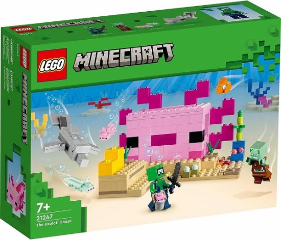 宅配便のみ】レゴ マインクラフト ウーパールーパーハウス 21247【新品