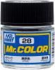 【宅配便のみ】塗料 C28 黒鉄色【新品】 GSIクレオス Mr.カラー<img class='new_mark_img2' src='https://img.shop-pro.jp/img/new/icons60.gif' style='border:none;display:inline;margin:0px;padding:0px;width:auto;' />