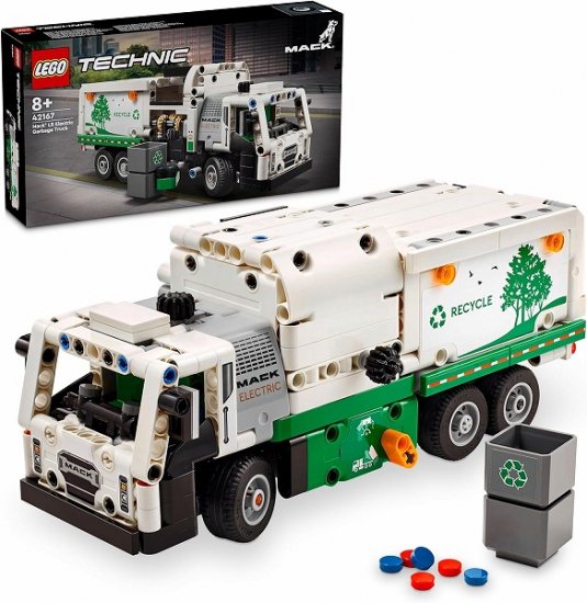 宅配便のみ】レゴ テクニック Mack(R) LR Electric ゴミ回収車 42167【新品】 LEGO 知育玩具 -  ボードゲーム・プラモデル・おもちゃのオンライン通販ショップ：ケンビル[KenBill]