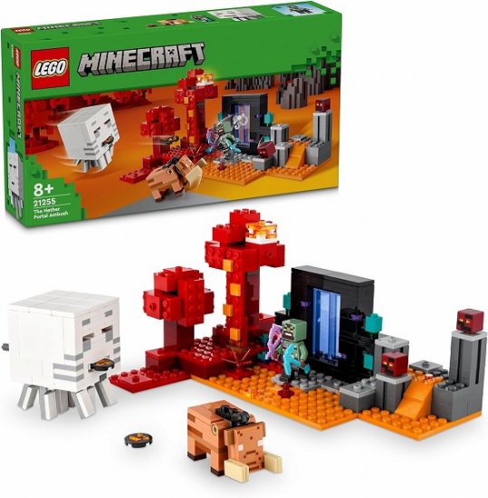 宅配便のみ】レゴ マインクラフト ネザーポータルの戦い【新品】 LEGO Minecraft 知育玩具 -  ボードゲーム・プラモデル・おもちゃのオンライン通販ショップ：ケンビル[KenBill]