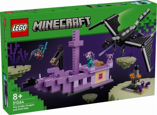 【宅配便のみ】レゴ マインクラフト エンダー ドラゴンとエンドシップ 21264【新品】 LEGO -  ボードゲーム・プラモデル・おもちゃのオンライン通販ショップ：ケンビル[KenBill]