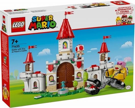 【宅配便のみ】レゴ スーパーマリオ ロイ と 対決！ ピーチ城 71435【新品】 LEGO Super Mario 知育玩具 -  ボードゲーム・プラモデル・おもちゃのオンライン通販ショップ：ケンビル[KenBill]