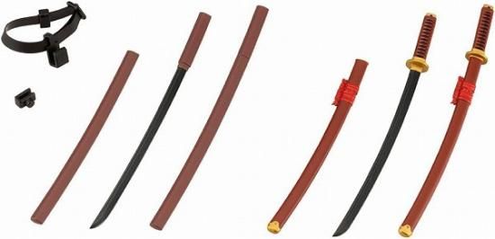 メール便発送可】モデリングサポートグッズ ウェポンユニット56 日本刀