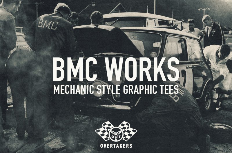 overtakers bmc works t-shirts