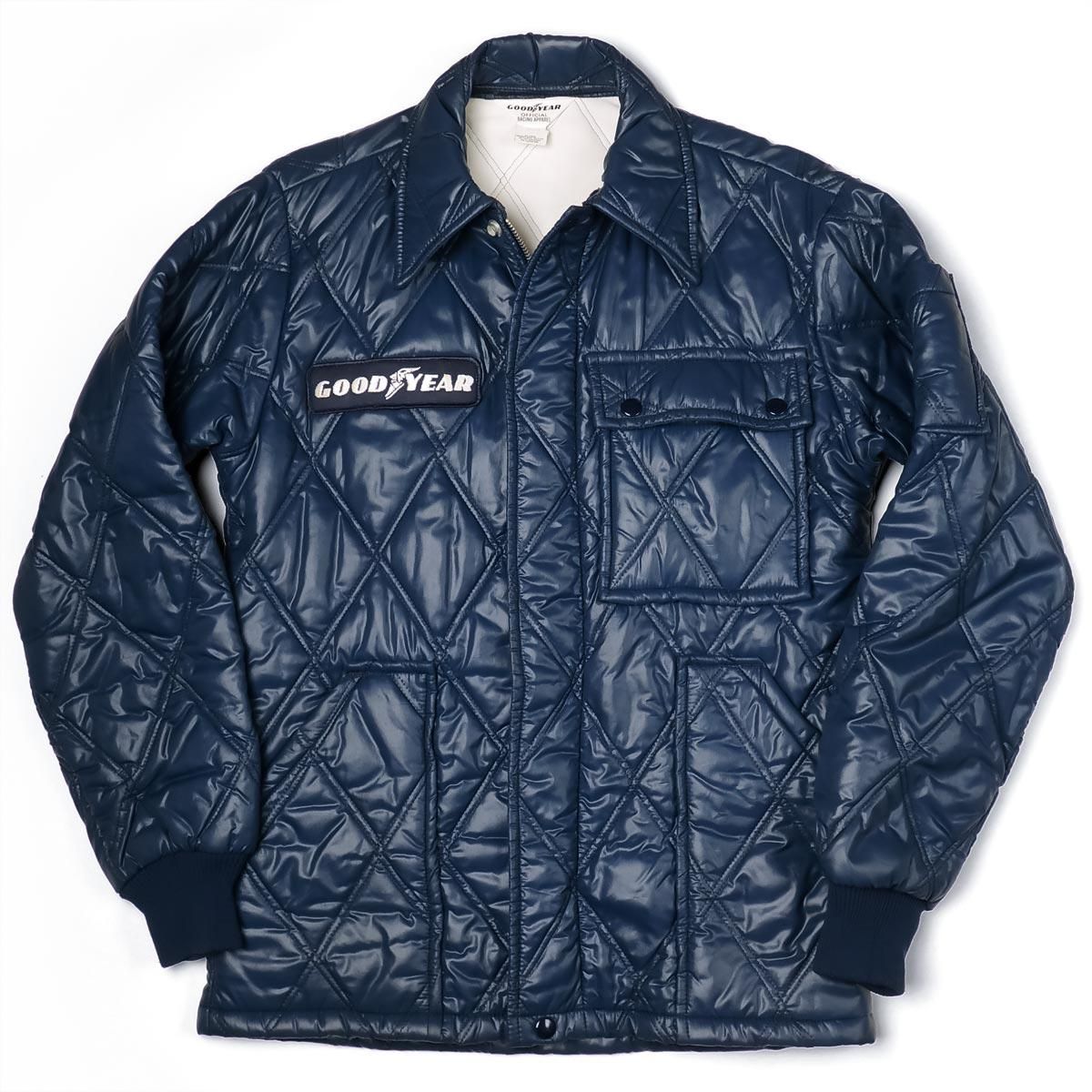 ヴィンテージ グッドイヤー レーシングジャケット Sサイズ VINTAGE GOODYEAR OFFICIAL RACING JACKET |  Horizon Blue