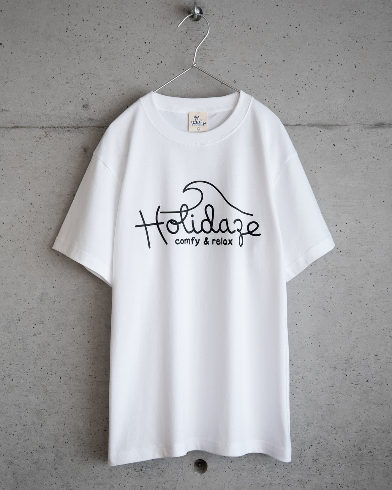 ホリデイズ wave logo サーフtシャツ