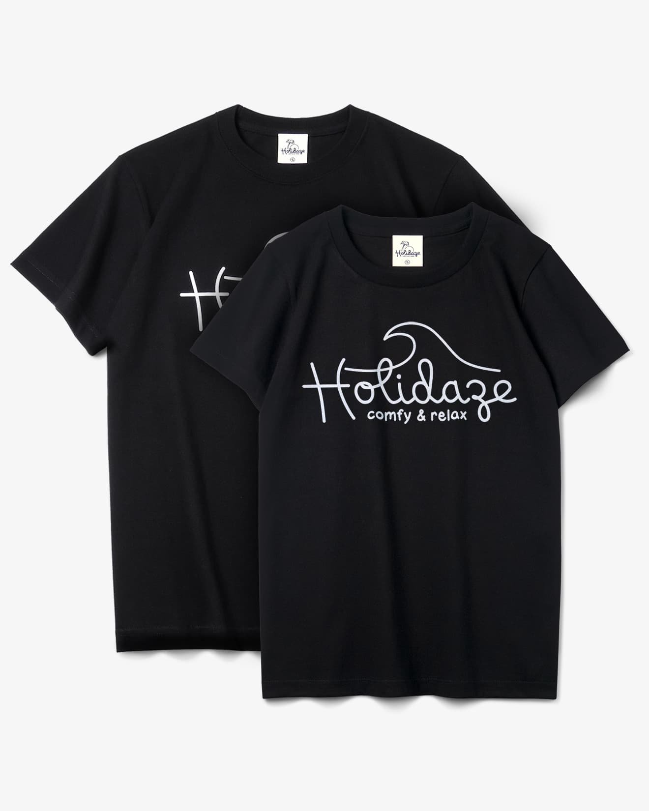 WAVE LOGO メンズ サーフTシャツ - HOLIDAZE（ホリデイズ） | Horizon Blue