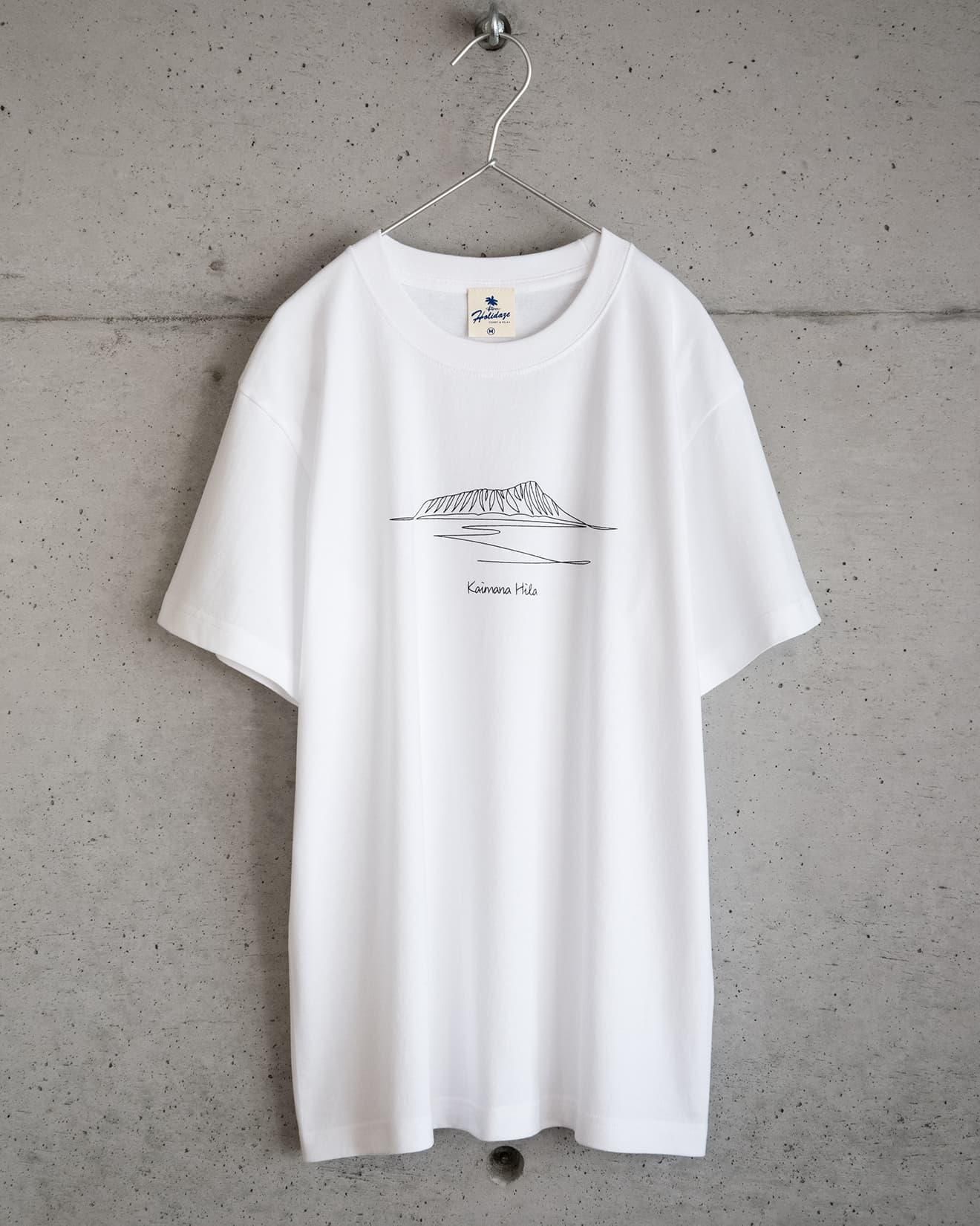 RETRO HAWAII LOGO オールドハワイアンTシャツ オフホワイト