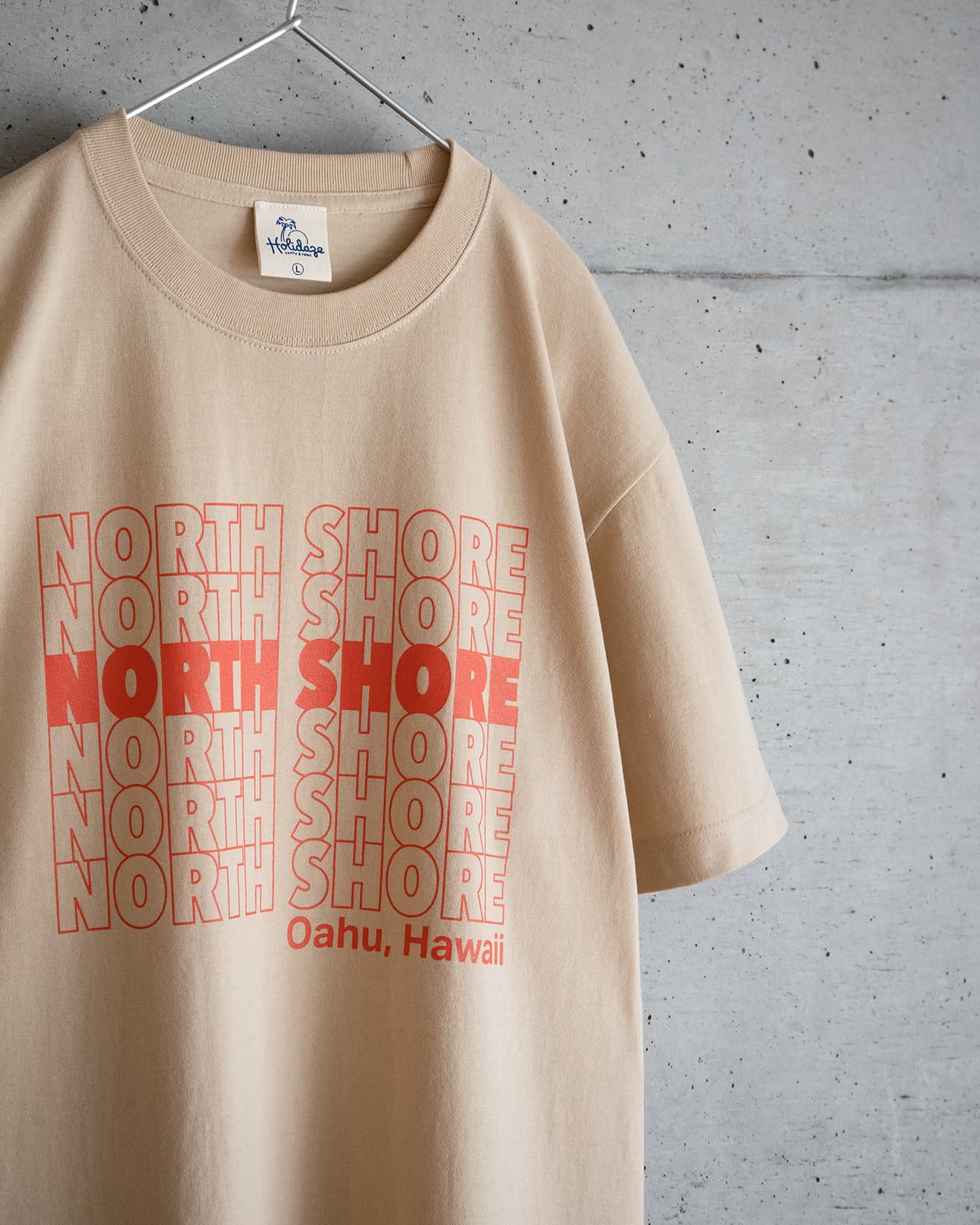 NORTH SHORE Tシャツ（ベージュ）