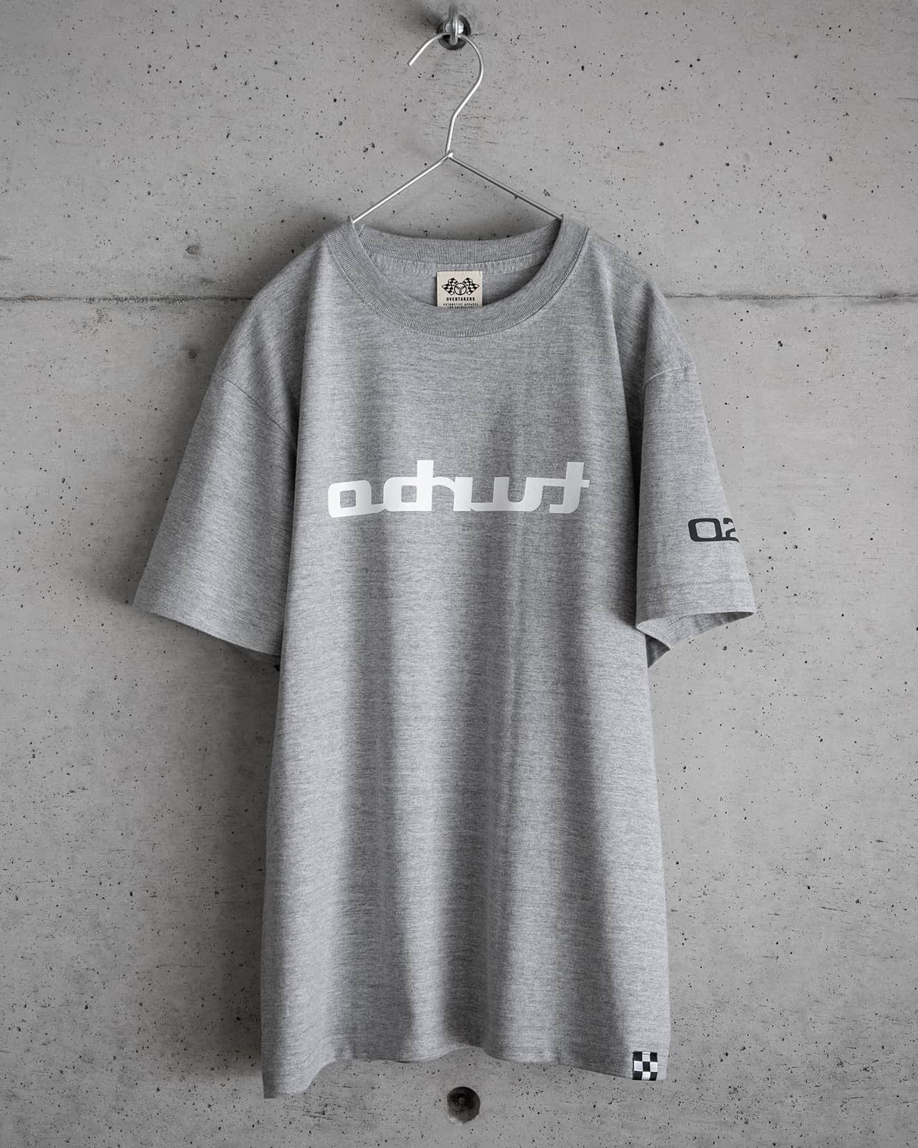 02 TURBO Tシャツ（グレー）