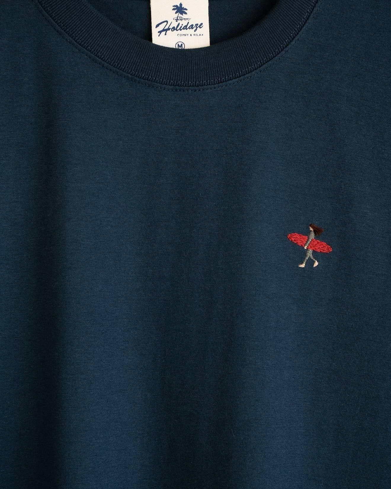 TINY SURFER 手刺繍 サーファーワンポイント - メンズ サーフT