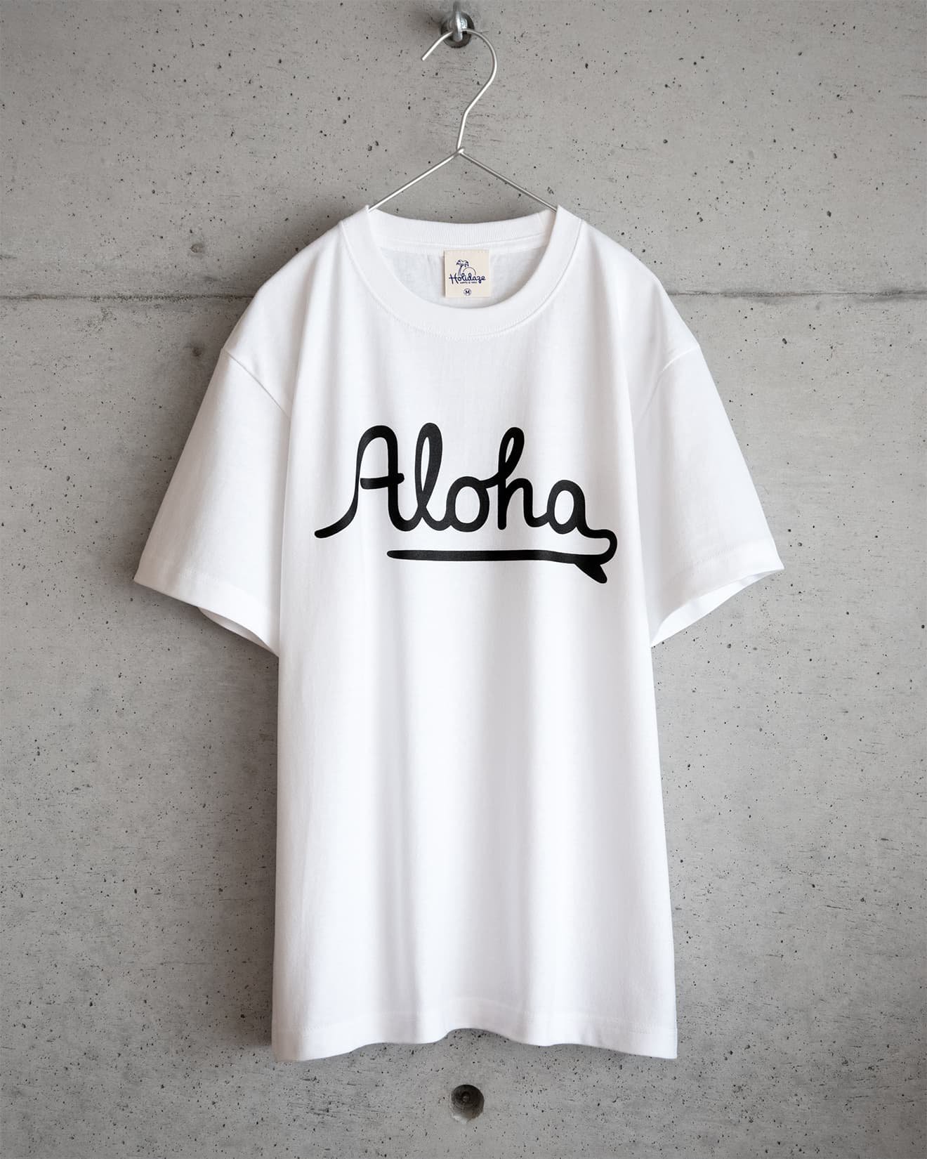 ALOHA LOGO Tシャツ（ホワイト）
